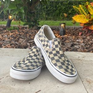 VANS black and cream trippin pattern !